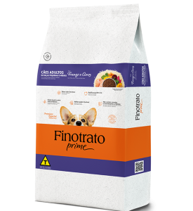 Finotrato Prime Frango e Arroz Cães Adultos de Raças Pequenas e Médias