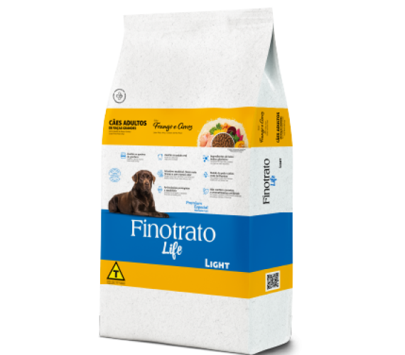 Finotrato Life Light Frango e Arroz Cães Adultos de Raças Grandes