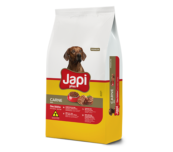 Japi Plus Carne Cães Adultos