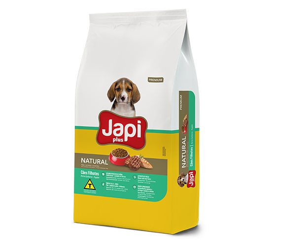 Japi Plus Natural Cães Filhotes