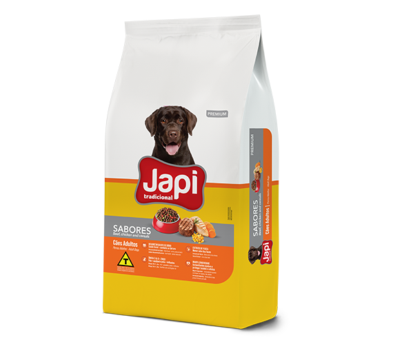 Japi Tradicional Sabores Cães Adultos